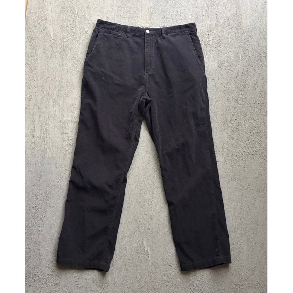 Vintage Quiksilver Corduroy Pants 36x32 Black 2000s Y2K Skater Baggy